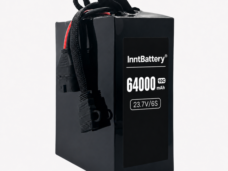 23.7V 64Ah 6S 半固态 LiPo 无人机电池组
