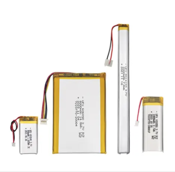 3.7V 聚合物电芯 500~1000mAh