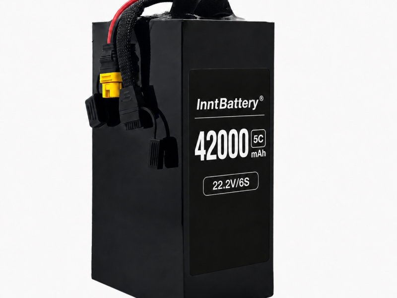 22.2V 42Ah 350Wh/kg 半固态 LiPo 无人机电池组