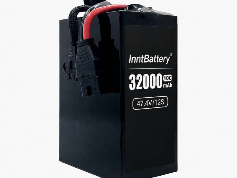 23.7V / 47.4V 32Ah 半固态 LiPo 无人机电池组