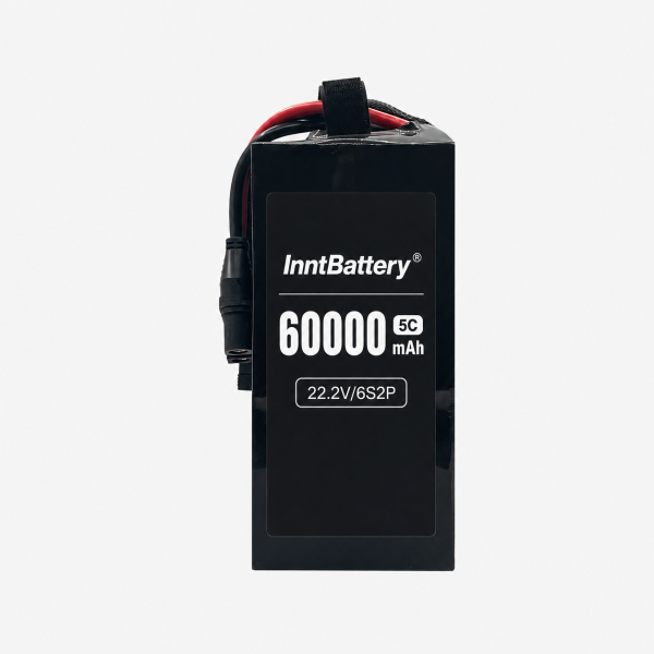 22.2V 60Ah 350Wh/kg 半固态 LiPo 无人机电池组