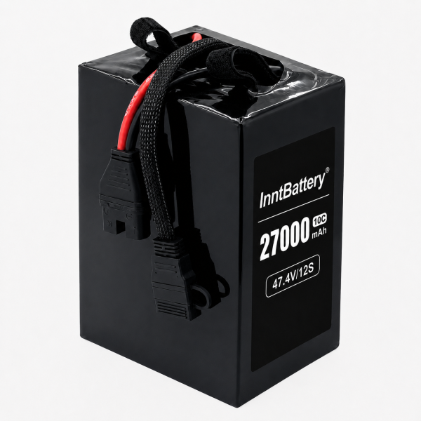 4 23.7V / 47.4V 27Ah 半固态 LiPo 无人机电池组