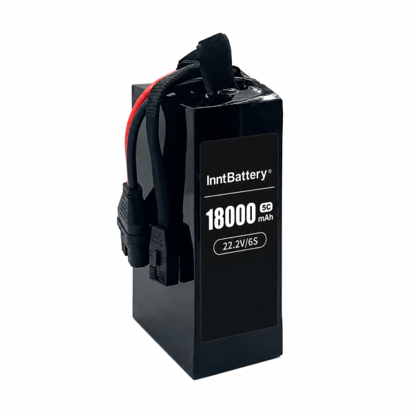 22.2V 18Ah 350Wh/kg 半固态 LiPo 无人机电池组
