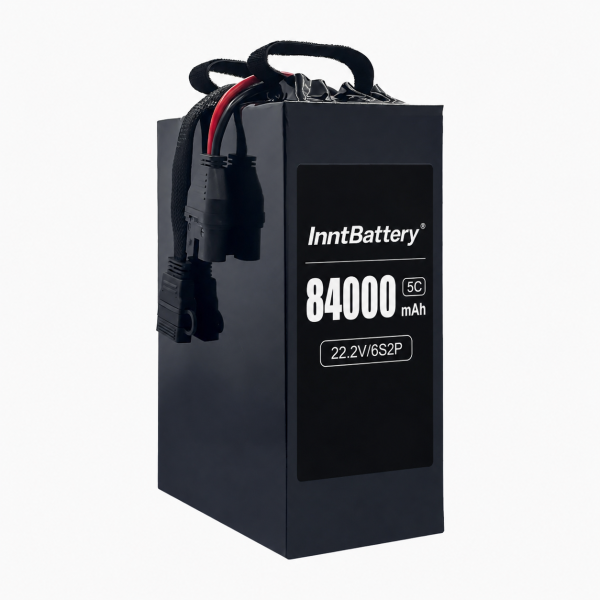 22.2V 84Ah 350Wh/kg 半固态 LiPo 无人机电池组