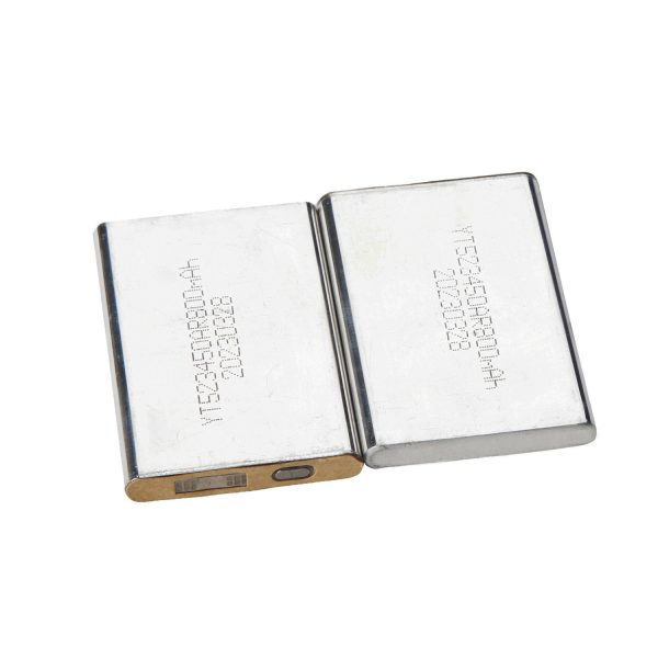 38 3.7V 铝壳锂电芯 1500–1650mAh