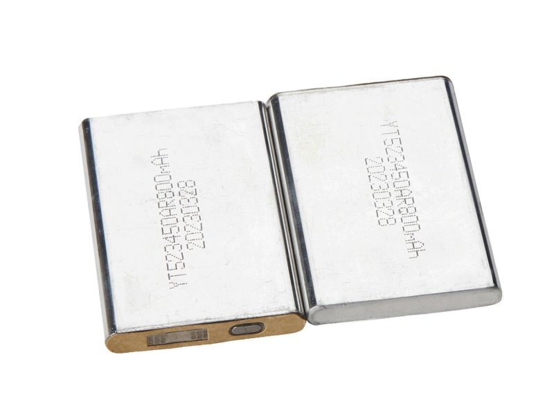 38 3.7V 铝壳锂电芯 1500–1650mAh